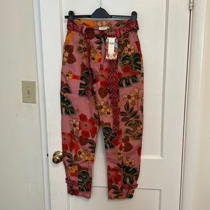 brand new Farm Rio canvas pant.